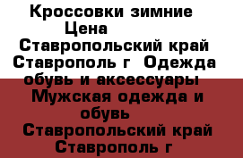 Кроссовки зимние › Цена ­ 4 500 - Ставропольский край, Ставрополь г. Одежда, обувь и аксессуары » Мужская одежда и обувь   . Ставропольский край,Ставрополь г.